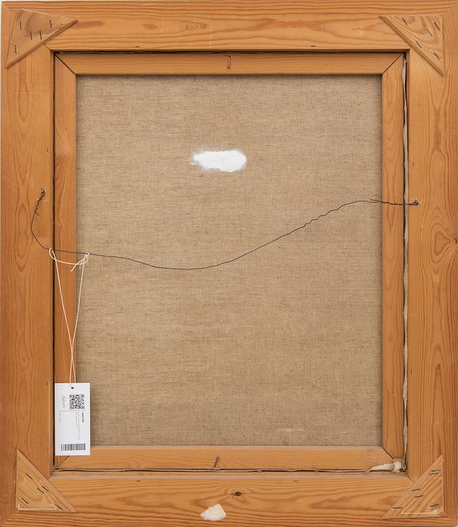 Kjell Leander-Engström, oil on canvas signed.