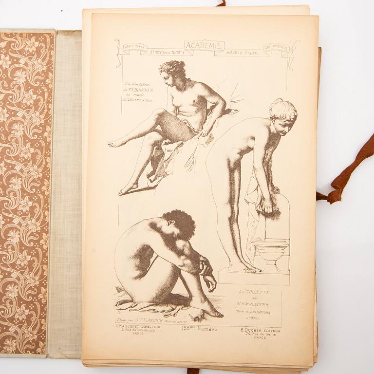 Architectural books, a series, 6 parts, Raguenet, "Matériaux et Documents D'architecture", 1912.