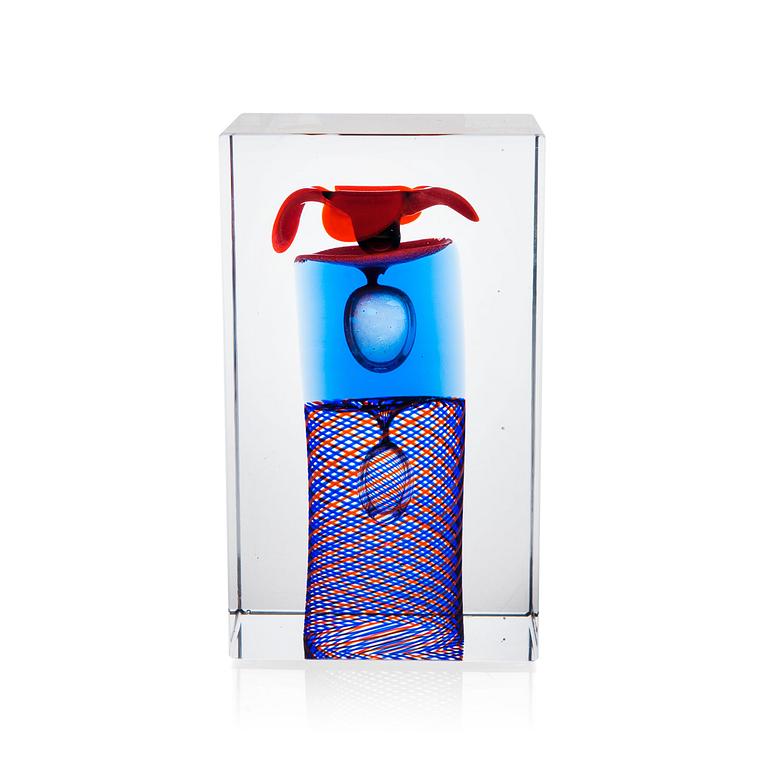 Oiva Toikka, A GLASS CUBE.