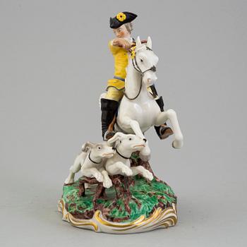 A 20th century porcelain figurine, probably Germany.