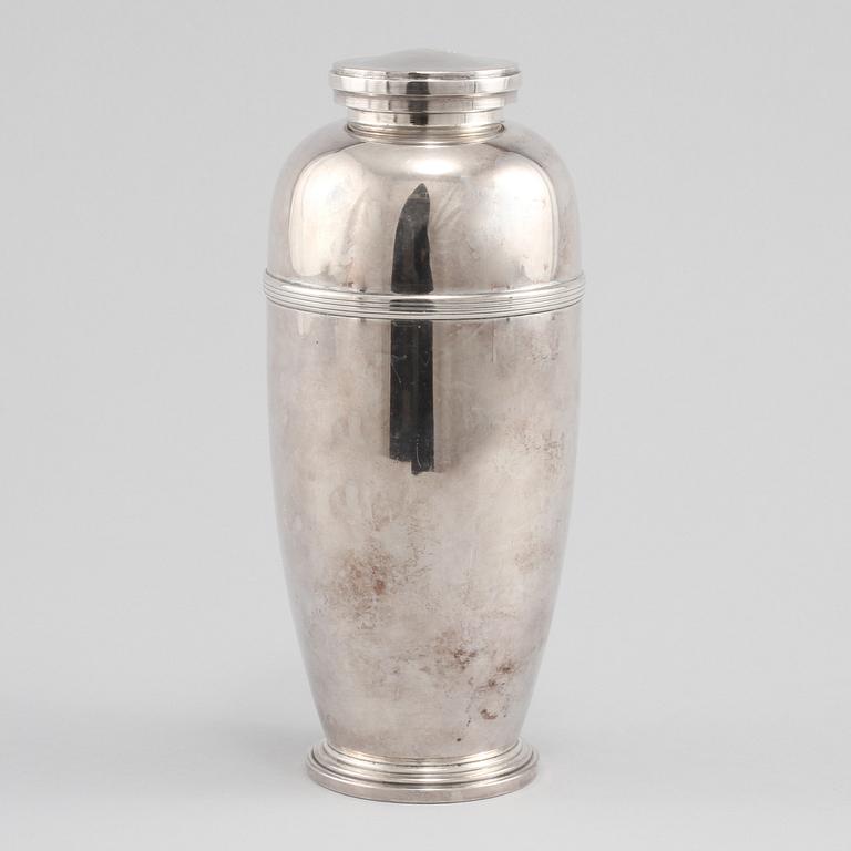 SHAKER, nysilver, omkring 1900-talets mitt.