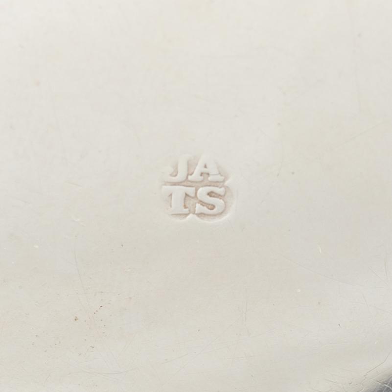 Te- och kaffeservis, 3 delar, samt sockerskål, silver, bl a E. Silver & Co, Sheffield, England 1946-47.