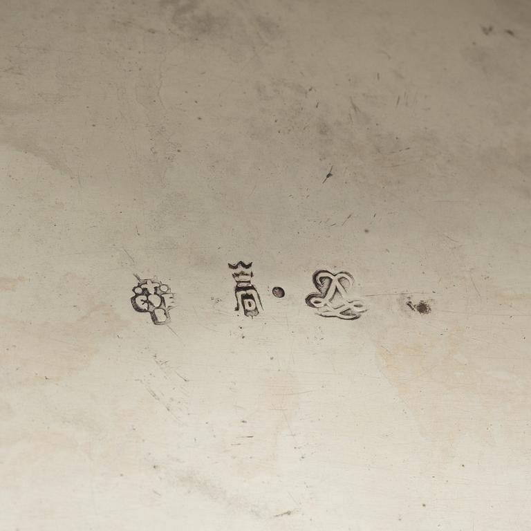 Terrin med lock, silver, Frankrike, omkring år 1900.