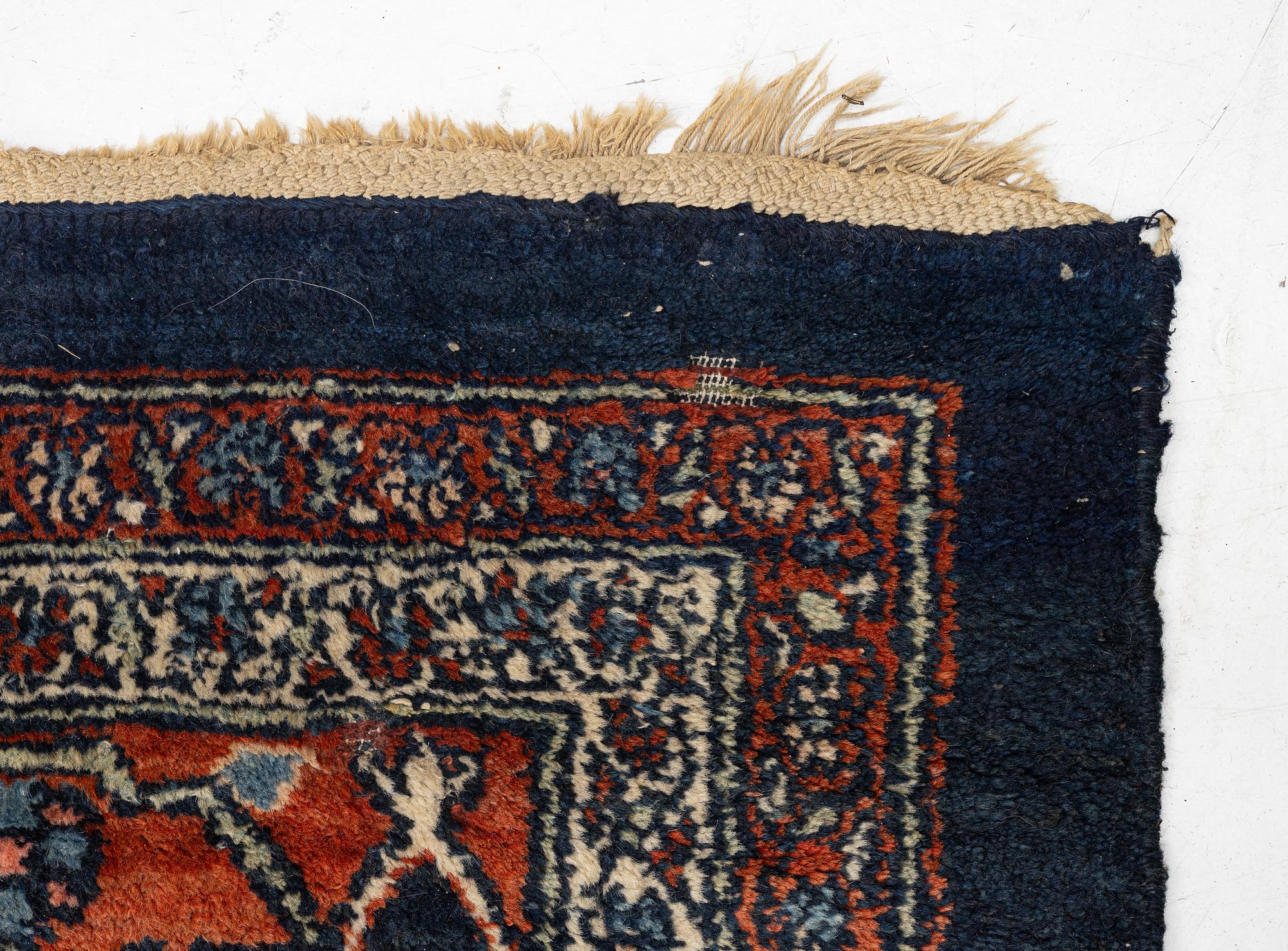 An antique carpet, probably Bidjar, West Persia, c. 447 x 340 cm.