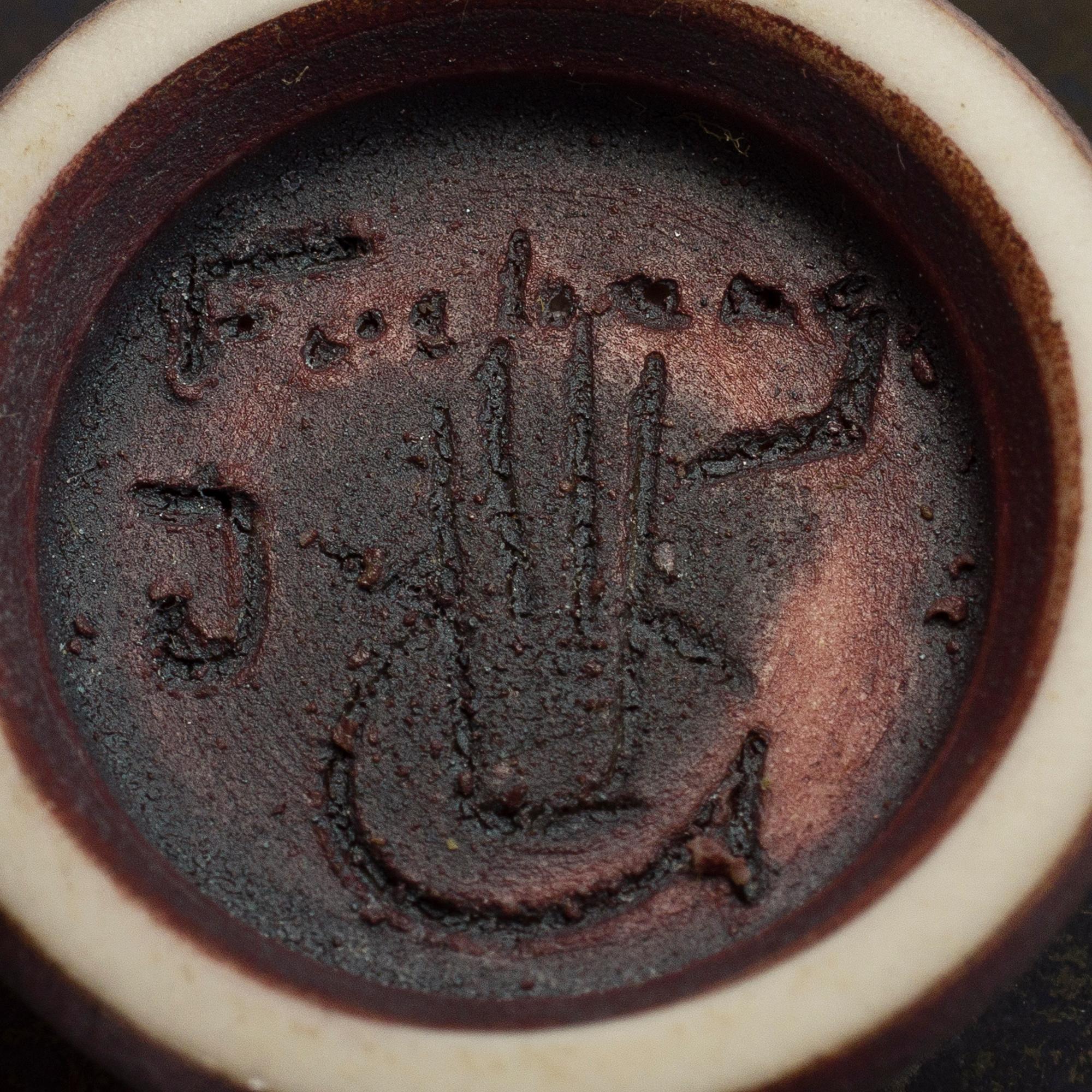 MINIATYRER, 6 st, keramik, signerade Friberg, Höganäs och ES.