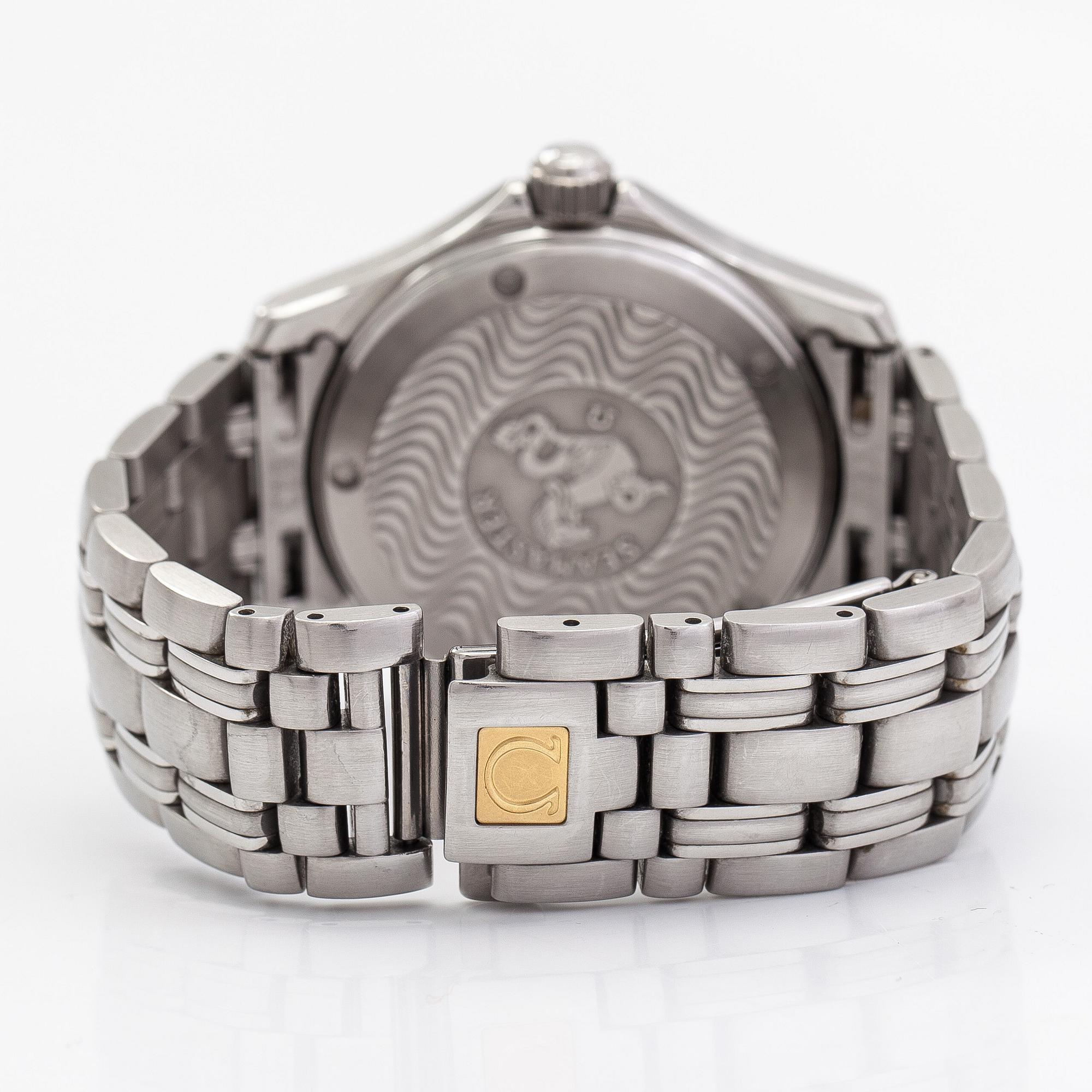 Omega, Seamaster, 120m, armbandsur, 36 mm.