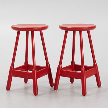 Chris Martin, a pair of 'Albert' bar stools, Massproductions.