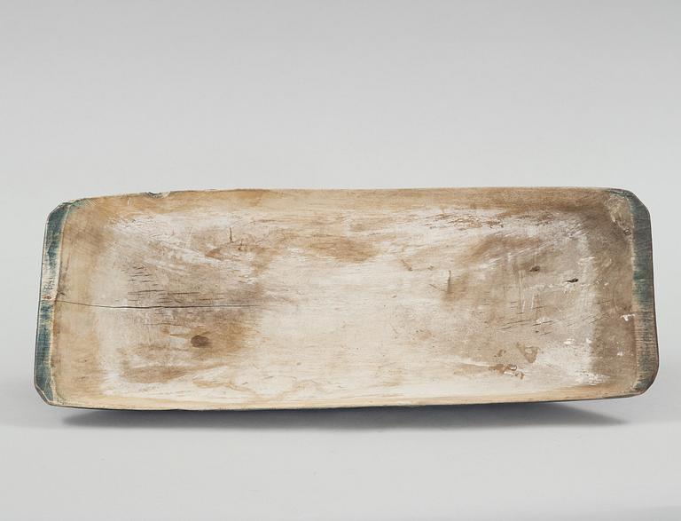 a wooden bowl from the 19th century.