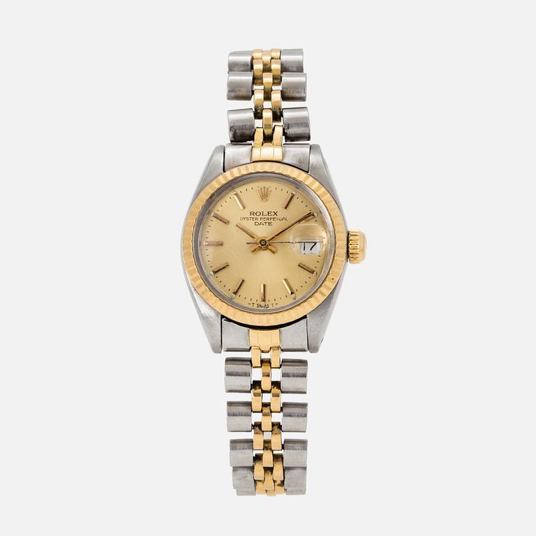 ROLEX, Oyster Perpetual, Date, armbandsur, 26 mm,