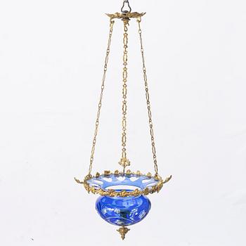 A late Empire ceiling lamp, mid-19th Century.