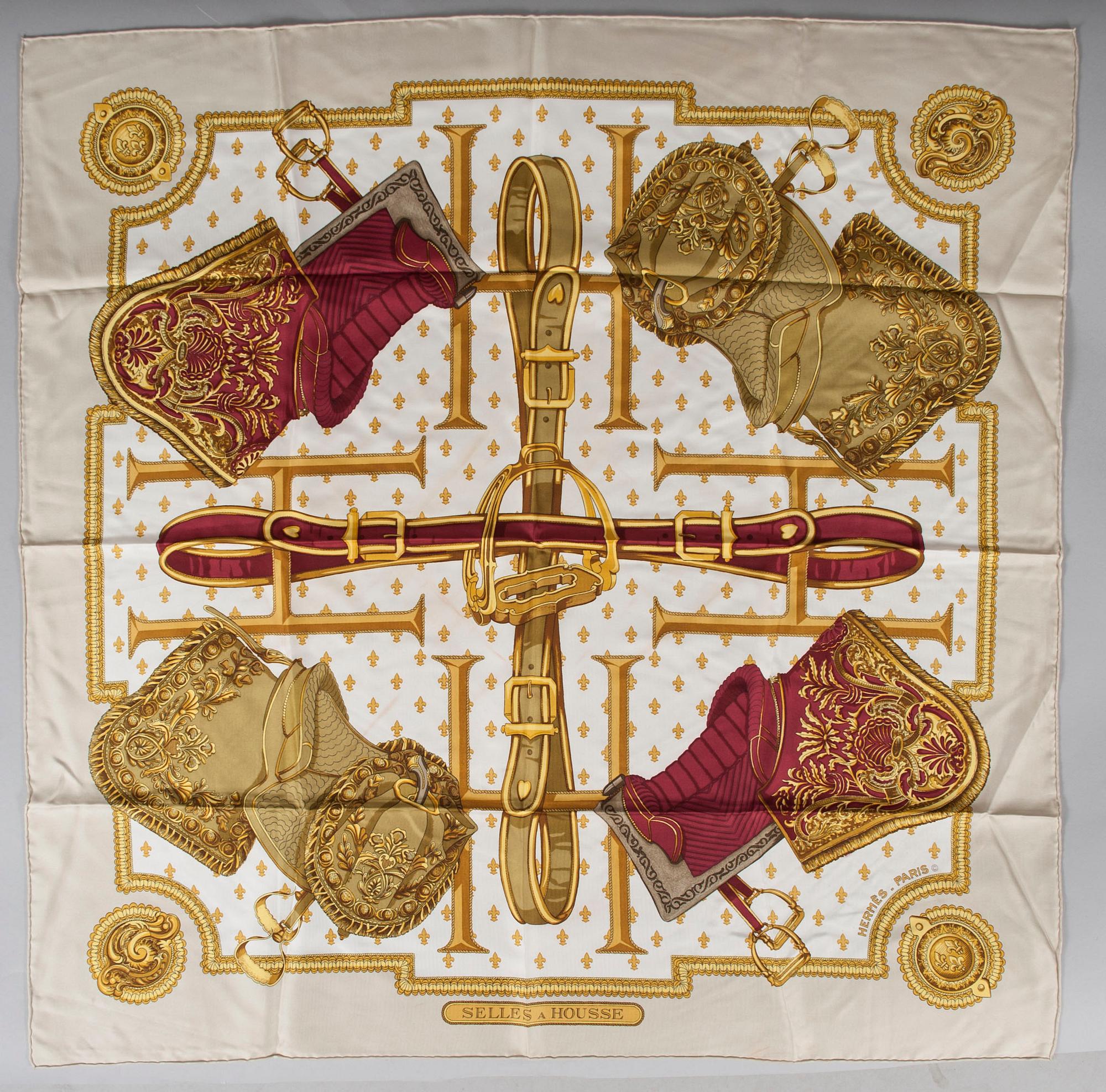 SCARF, "Selles a Housse", Hermès.