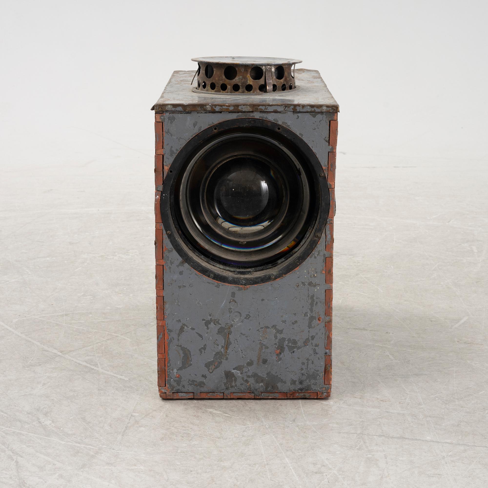 Militärfyr, Typ A, AGA, 1900-tal.