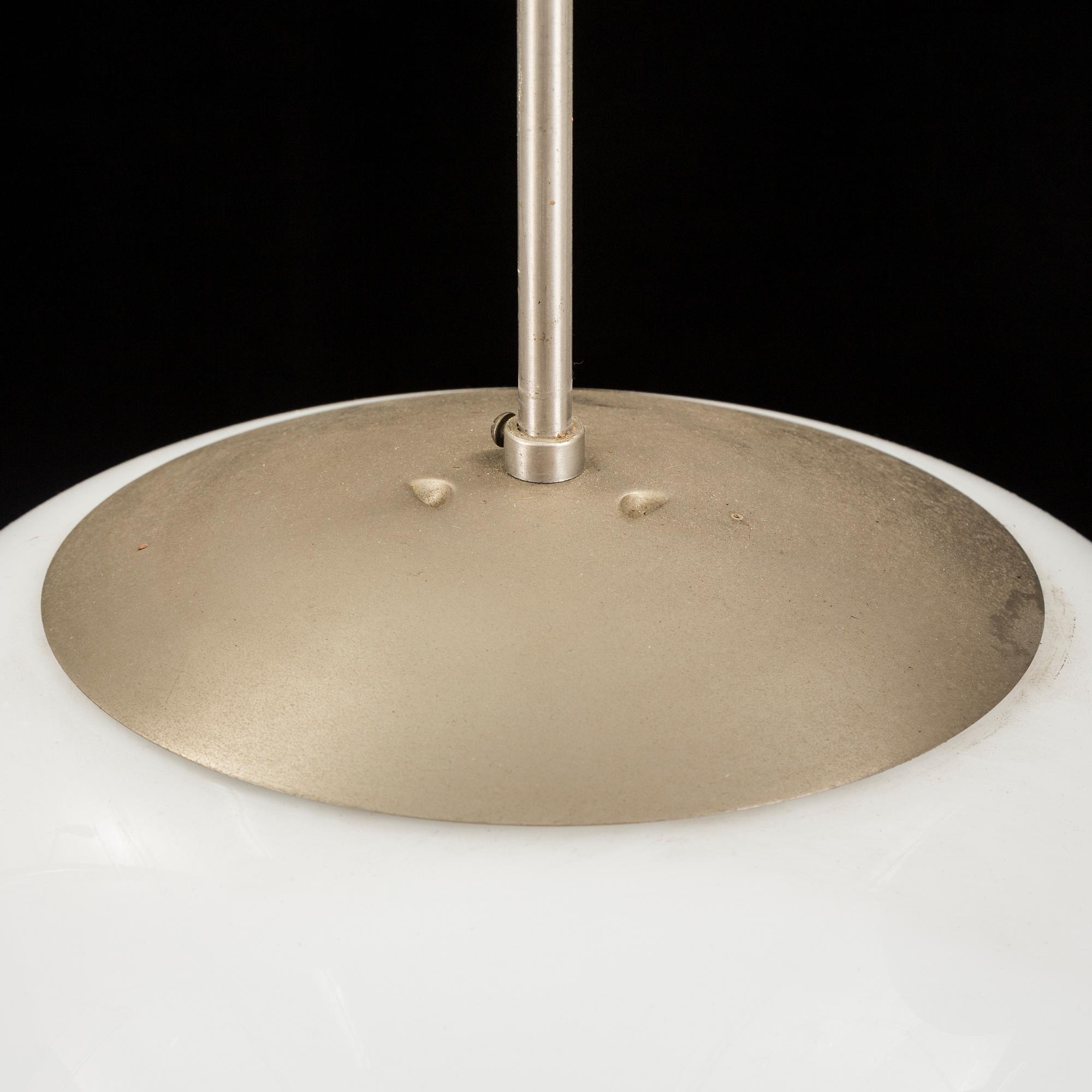 An early 20th century ceiling light.