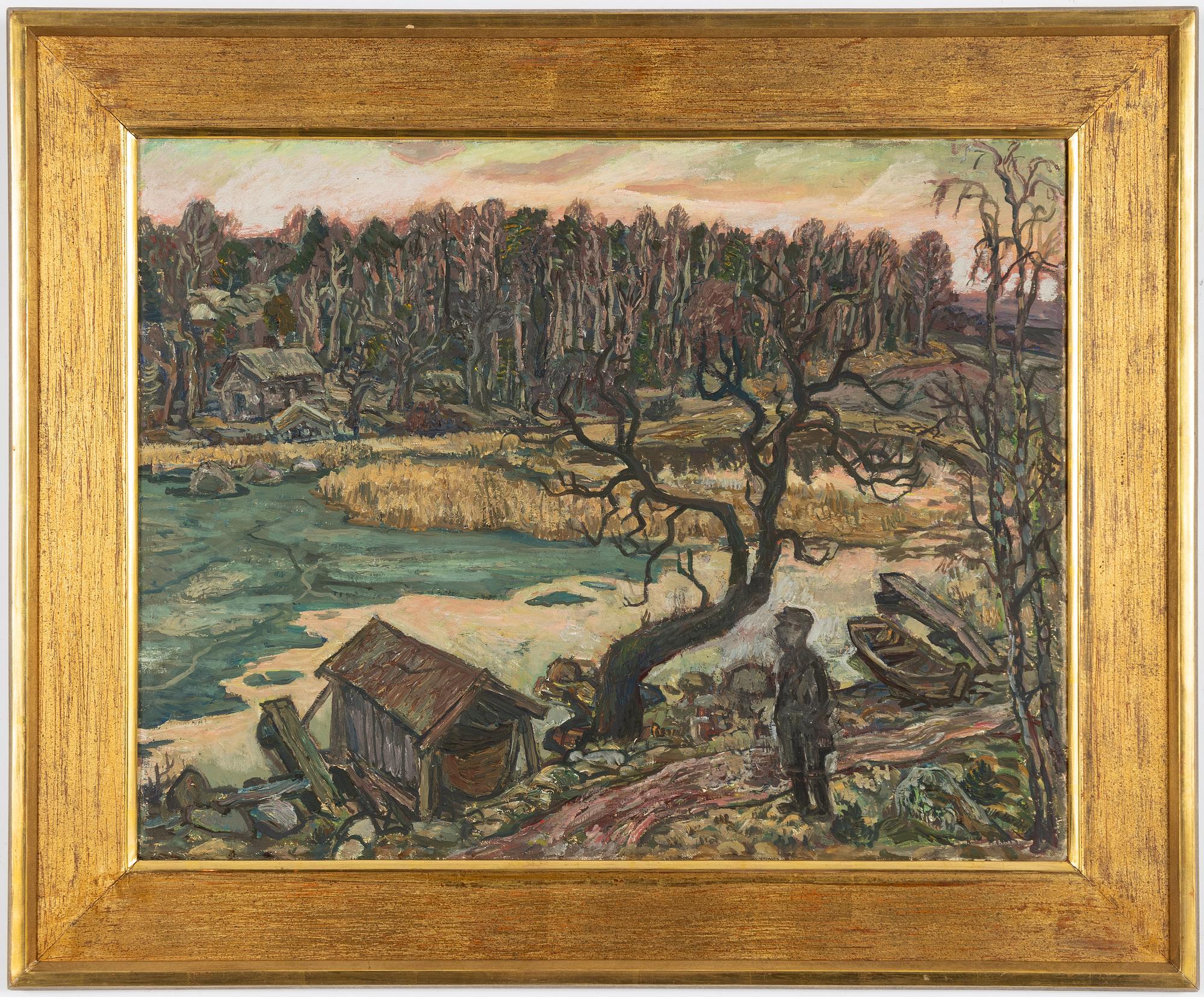 Olle Nordberg, "Söderbyviken, Munsö".
