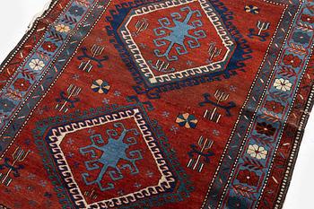 An antique Kazak rug, South Caucasus, c. 172 x 125 cm.
