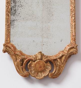 A Swedish Rococo Northern star mirror.