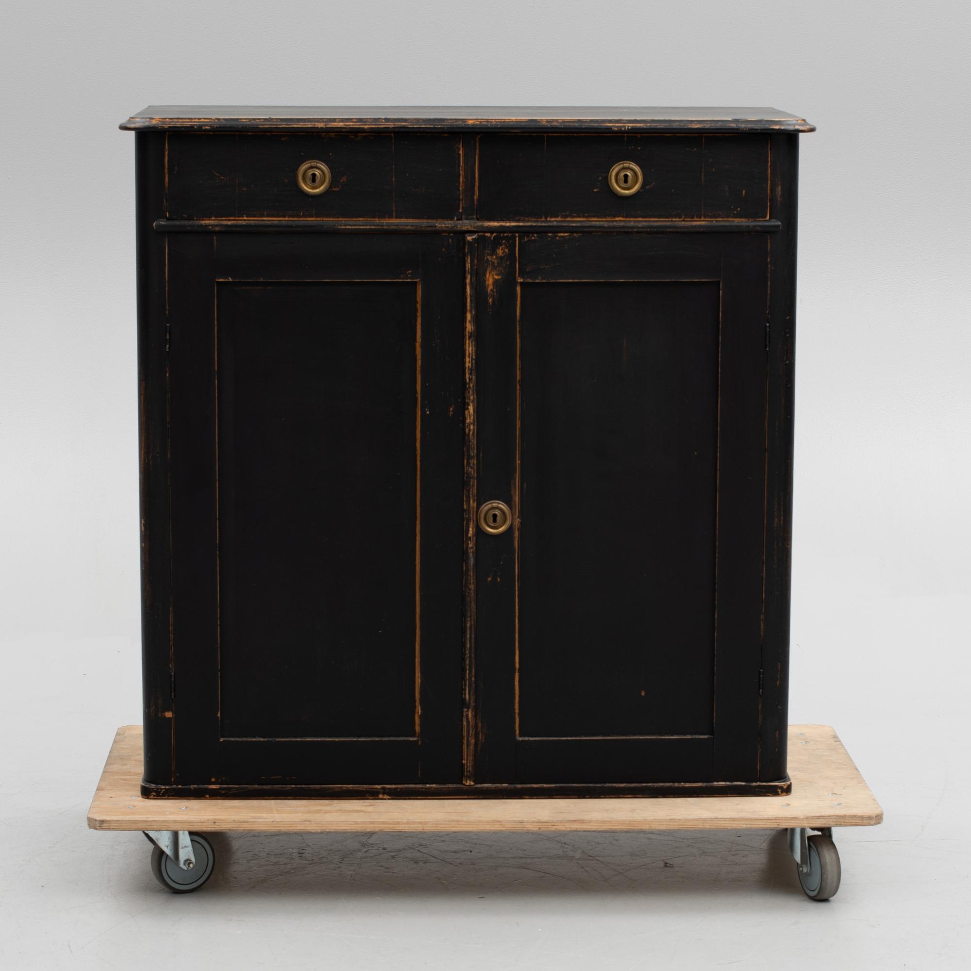 A sideboard, late 19th century.