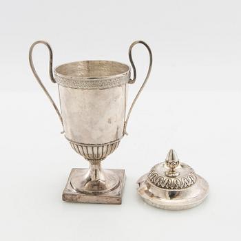 Senapskanna silver troligen England/Irland tidigt 1800-tal.