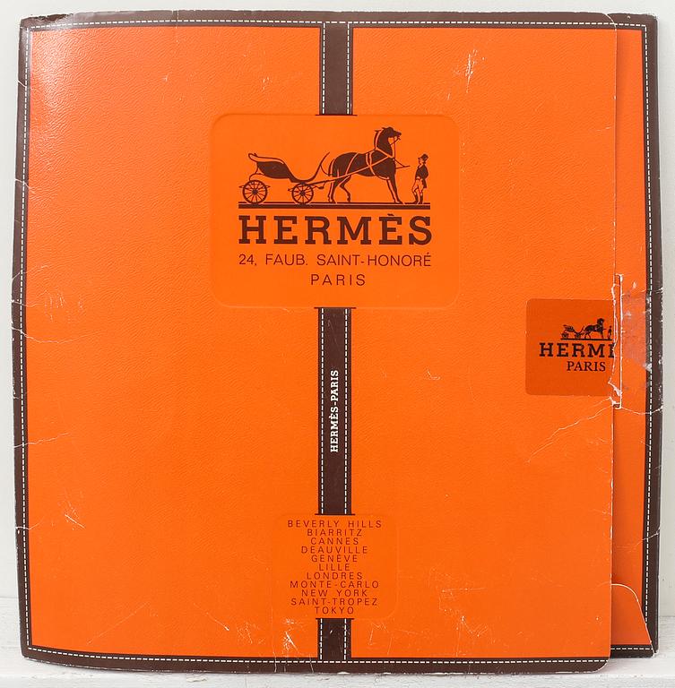 Hermès, scarf.