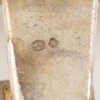 Björn Weckström, manschettknappar, silver. Lapponia 1972.