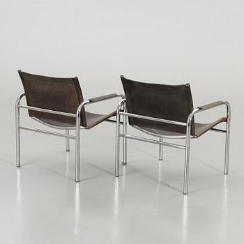 A pair of 'Kinte' armchairs by Tord Björklund for IKEA.