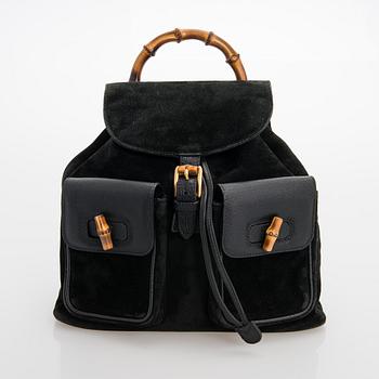 Gucci, backpack.