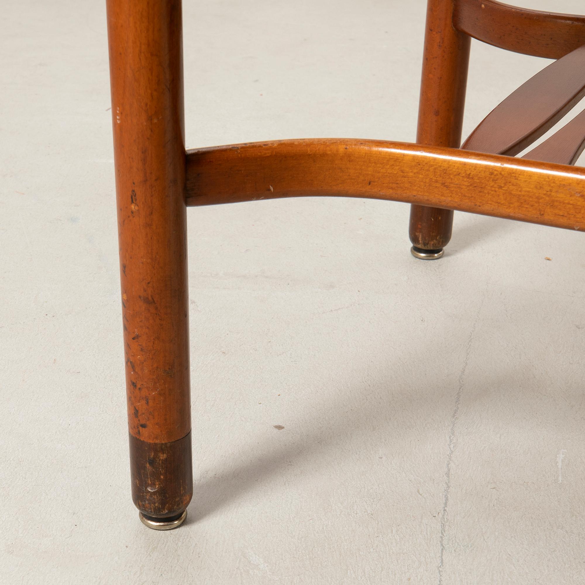 David Rosén, coffee table, "579-022" from the "Futura" series, Nordiska Kompaniet, designed in 1948/1949.