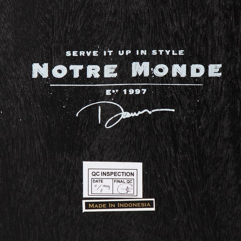 Alain Van Havre, spegel, "Aged", Notre Monde/Ethnicraft, 2019.