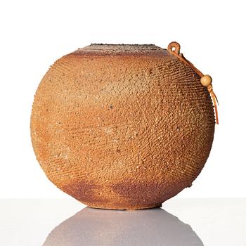 Iskandar Jalil, a stoneware urn, Singapore 1970s-80s.