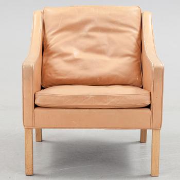 BØRGE MOGENSEN, fåtölj, "Lounge Chair", Fredericia Stolefabrik, modell 2207, 1900-talets andra hälft.