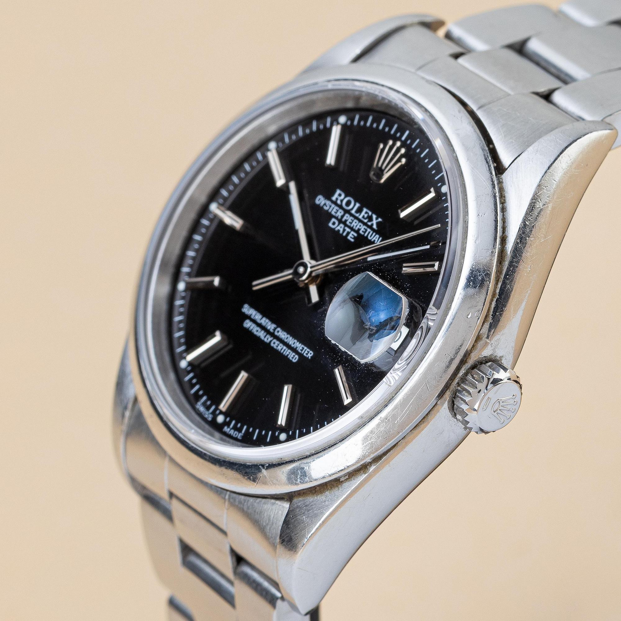 Rolex, Date, ca 1991.