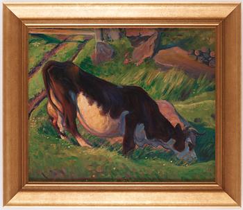 Nils Kreuger, Grazing Cow.