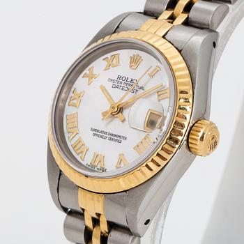 ROLEX, Oyster Perpetual Datejust, Chronometer, wristwatch, 26 mm,