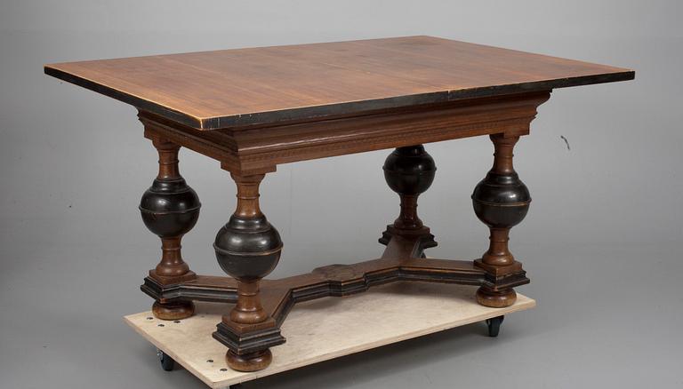 BORD, ek, nybarock, 1800-talets slut.