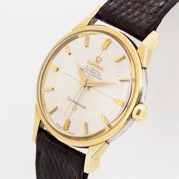 Omega, Constellation, Chronometer, "Pie-pan", armbandsur, 34 mm.