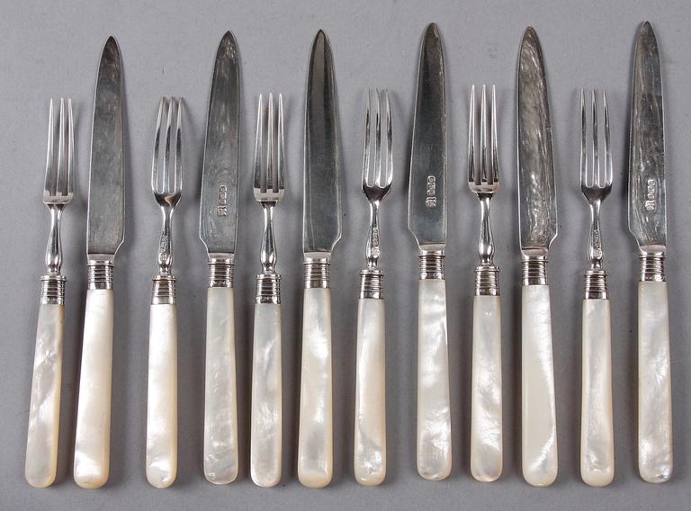 BESTICK, 12 st, silver, Sheffield, England 1902.