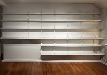 Bruno Mathsson, wall shelf, "Standard", Firma Karl Mathsson, Värnamo, second half of the 20th century.