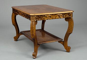 MÖBLEMANG 4 delar, ek, 1900-talets början.