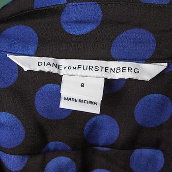 KLÄNNING, DIANE VON FURSTENBERG, storlek 8.