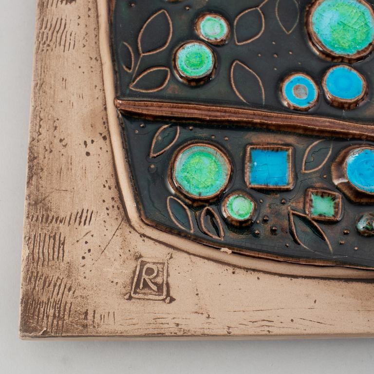 A Ceramic wallplate by Renate Rhein for Rosenthal.