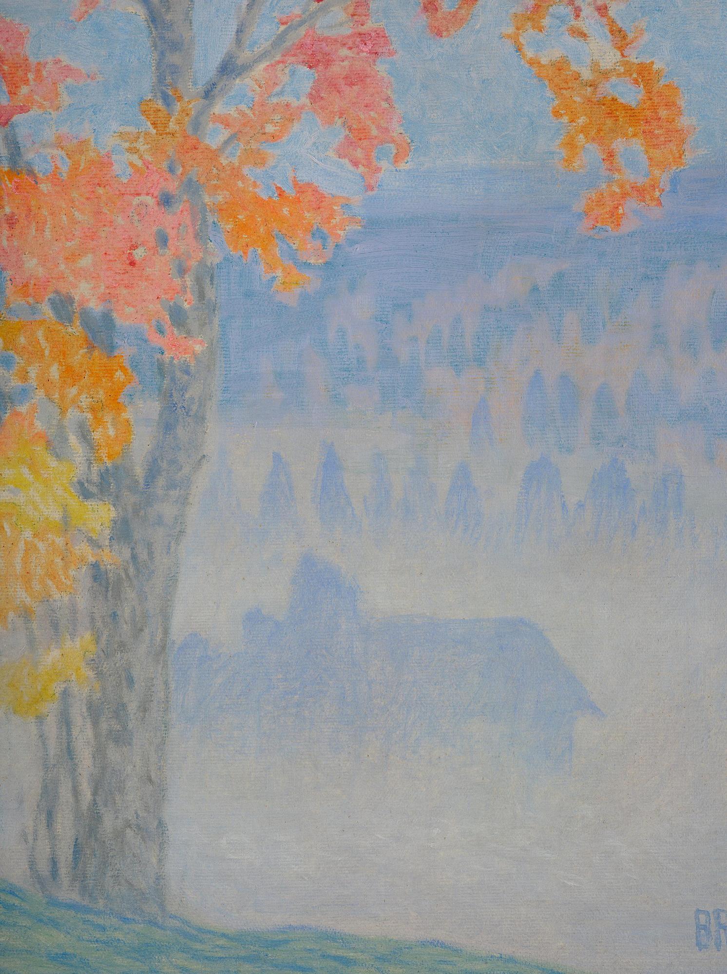 Bror Lindh, Autumn trees.