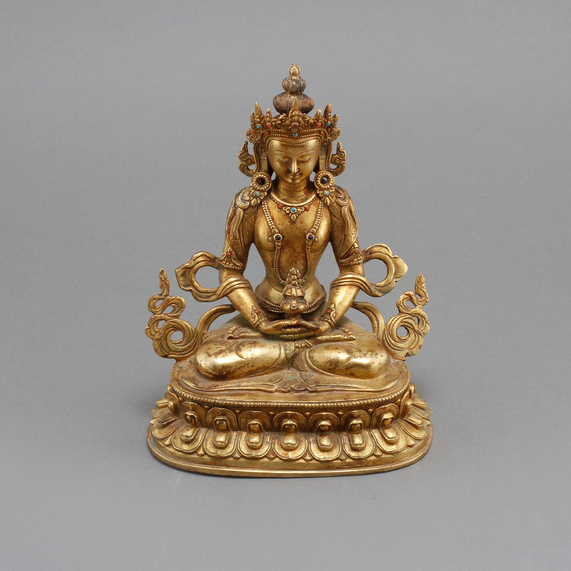 BUDDHA, troligen Nepal, 1900-tal.