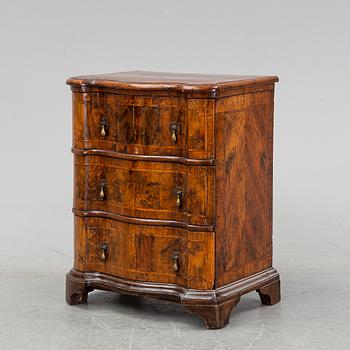 A late baroque chest of drawers, first half of the 18th century.