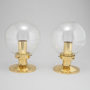 Two 'Globus', model T472, ceiling lamps by Hans-Agne Jakobsson, Hans-Agne Jakobsson AB, Markaryd.