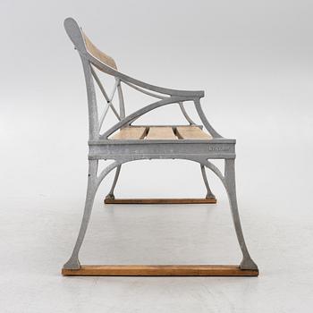 A 'Lessebo' garden sofa, Byarum, 21st century.