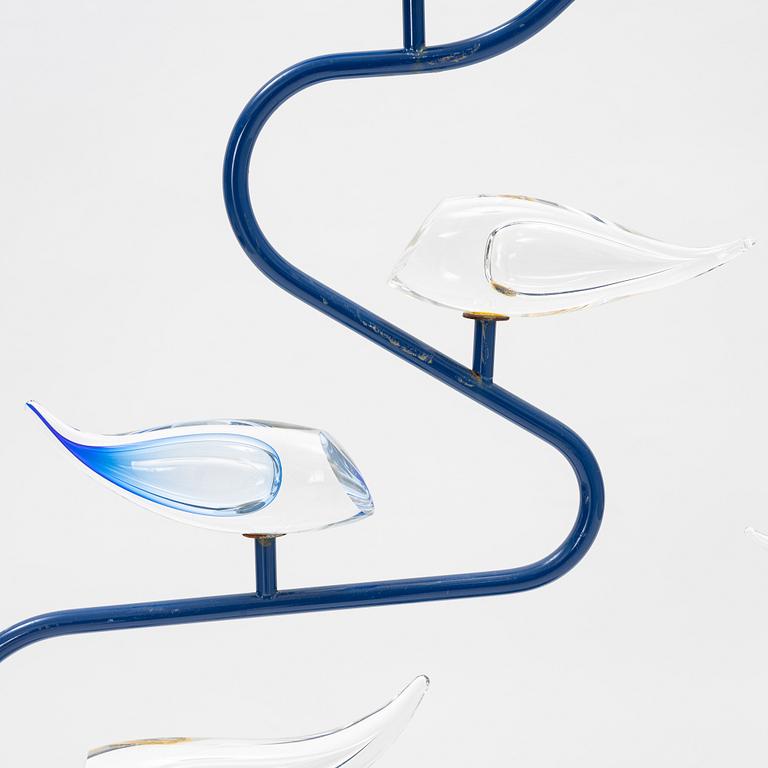 Sculpture, likely by Hannelore Dreutler for Åhus glassworks.