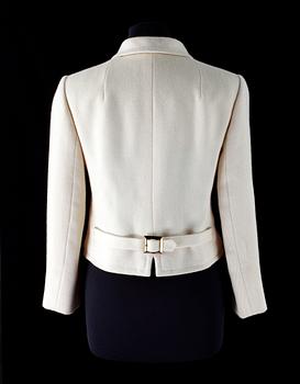 A jacket by Christian Dior.