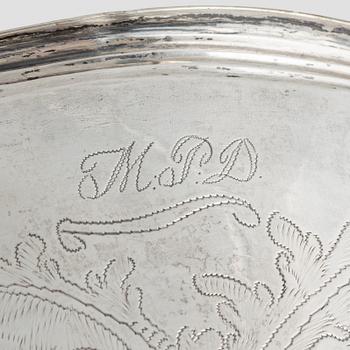 Christoffer Nordin, bägare, silver, Hudiksvall, 1822.
