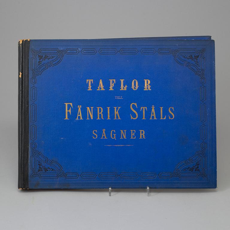 BÖCKER: 4 volymer, "Fänrik Ståls Sägner", 1883, 1886 och 1904.