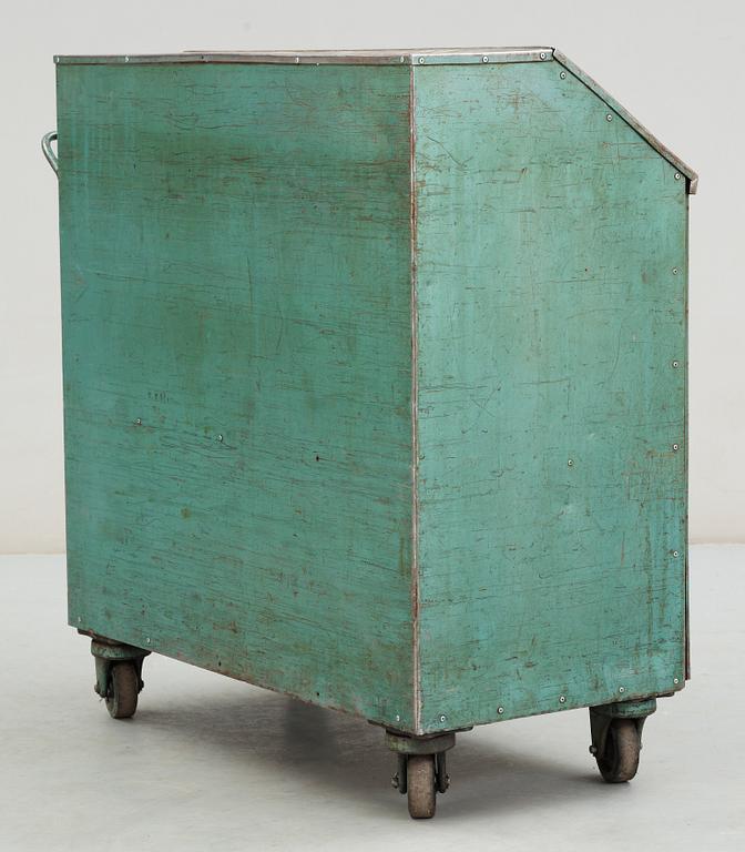 INDUSTRIVAGN, plåt, 1900-talets mitt.